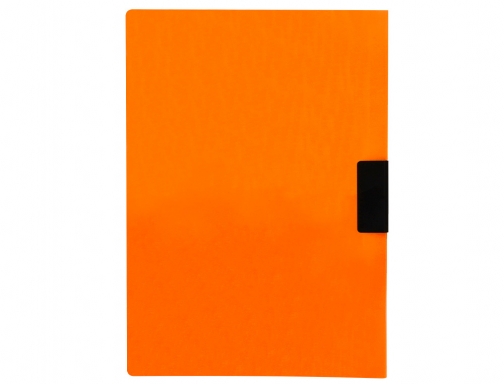 Carpeta Liderpapel dossier pinza lateral polipropileno Din A4 naranja fluor opaco 30 11300, imagen 3 mini
