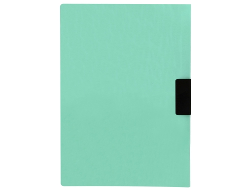 Carpeta Liderpapel dossier pinza lateral polipropileno Din A4 verde manzana opaco 30 11303, imagen 3 mini