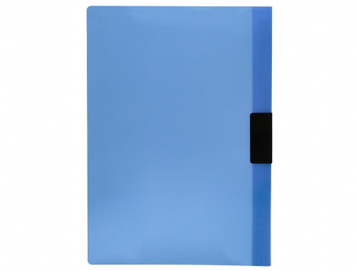 Carpeta Liderpapel dossier pinza lateral 45302 polipropileno Din A4 azul 30 hojas 29322, imagen 3 mini