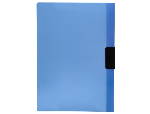 Carpeta Liderpapel dossier pinza lateral 45302 polipropileno Din A4 azul 30 hojas 29322, imagen 3 mini