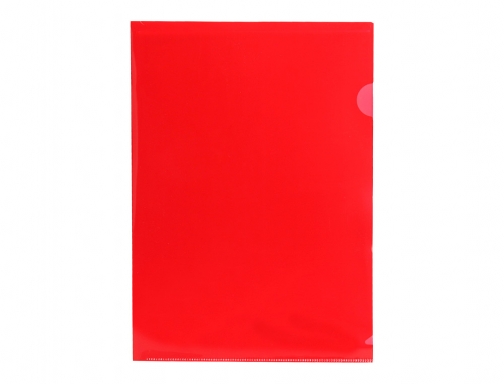 Carpeta Liderpapel dossier uero 44000 polipropileno Din A4 roja 20 hojas 20065 , rojo, imagen 2 mini