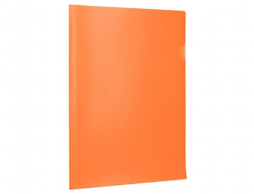 Carpeta Liderpapel dossier uero polipropileno Din A4 naranja fluor opaco 20 hojas 11336, imagen 4 mini