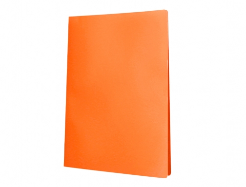Carpeta Liderpapel escaparate 10 fundas polipropileno Din A4 naranja fluor opaco 10991, imagen 3 mini