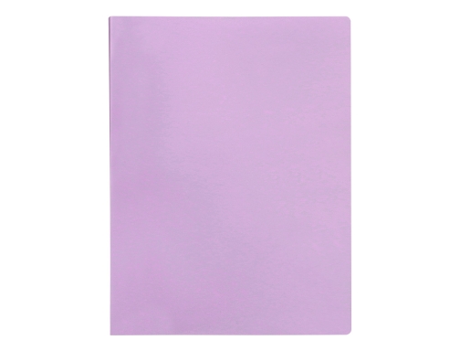 Carpeta Liderpapel escaparate 60 fundas polipropileno Din A4 lavanda opaco 159447, imagen 3 mini