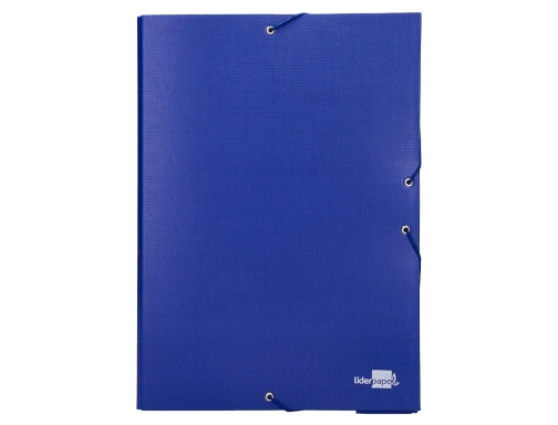 Carpeta proyectos Liderpapel folio lomo 70mm carton forradoazul 25291, imagen 3 mini