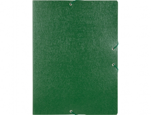 Carpeta proyectos Liderpapel folio lomo 50mm carton gofrado verde 37343, imagen 2 mini