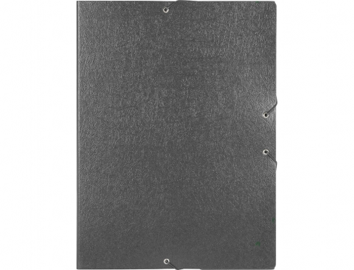 Carpeta proyectos Liderpapel folio lomo 50mm carton gofrado gris 37345, imagen 2 mini