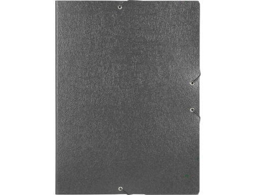 Carpeta proyectos Liderpapel folio lomo 50mm carton gofrado gris 37345, imagen 2 mini