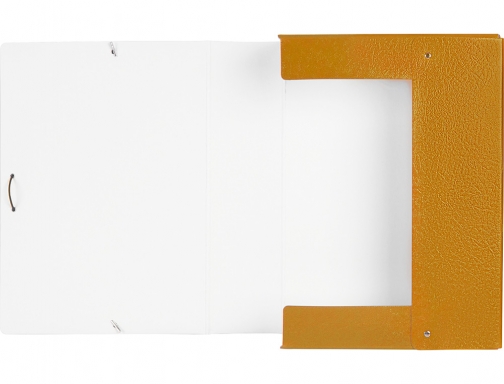 Carpeta proyectos Liderpapel folio lomo 70mm carton gofrado verde 37350, imagen 5 mini