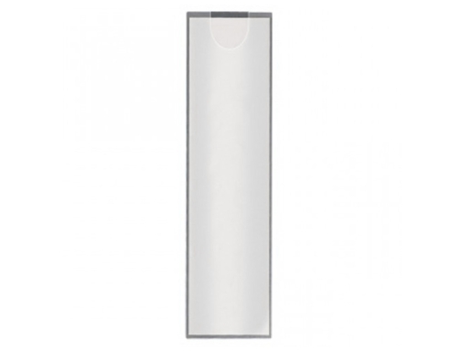Funda autoadhesiva Qconnect para lomo de carpeta 55x102mmpack de 6 unidades KF27045, imagen 3 mini