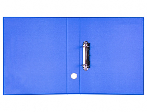 Modulo Liderpapel 3 archivadores folio 2 anillas mixtas 40mm azul 21151, imagen 5 mini