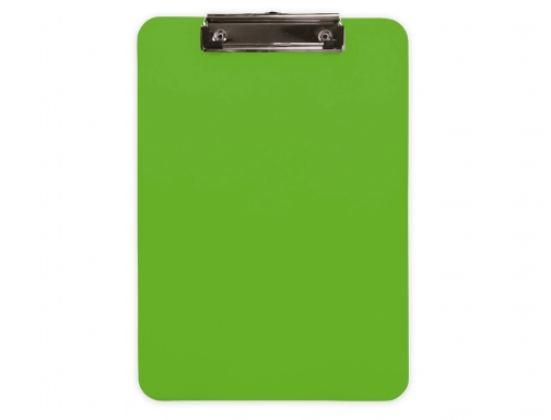 Portanotas Q-connect plastico Din A4 verde 2,5mm KF11246, imagen 2 mini