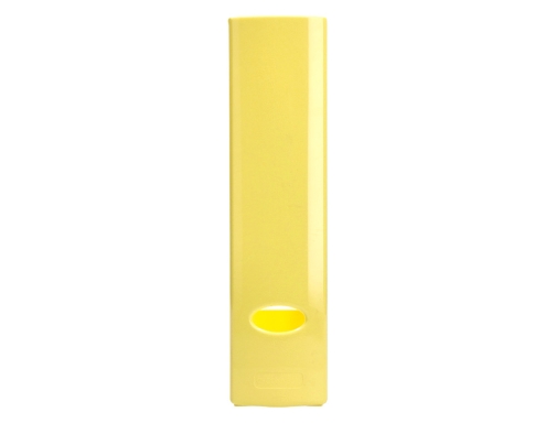 Revistero plastico Q-connect color amarillo pastel 320x250x80 mm KF17169, imagen 3 mini