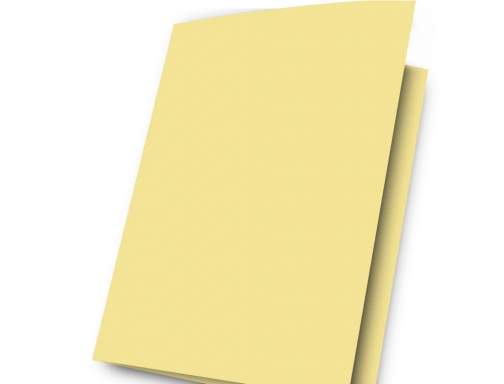 Subcarpeta cartulina Gio folio amarillo pastel 180 g m2 400040605, imagen 3 mini
