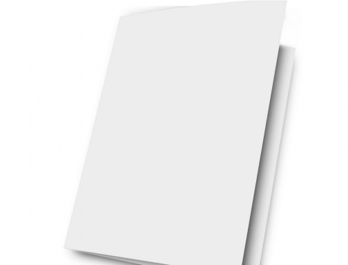 Subcarpeta cartulina Gio folio blanca 180 g m2 400040612, imagen 3 mini