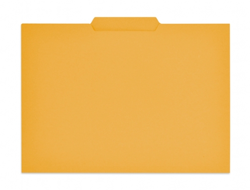 Subcarpeta cartulina Gio folio pestaa central 250 g m2 amarillo 400040696, imagen 2 mini