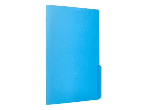 Subcarpeta cartulina Liderpapel Din A4 pestaa inferior 240g m2 azul 166333 , celeste, imagen 5 mini