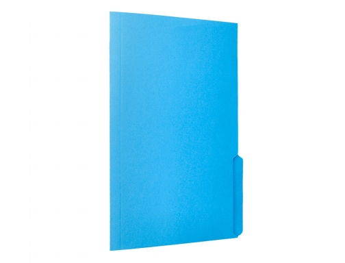 Subcarpeta cartulina Liderpapel folio pestaa inferior 240g m2 azul 166334 , celeste, imagen 5 mini