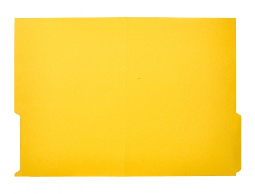 Subcarpeta cartulina Liderpapel folio pestaa inferior 240g m2 color amarillo 167196, imagen 5 mini
