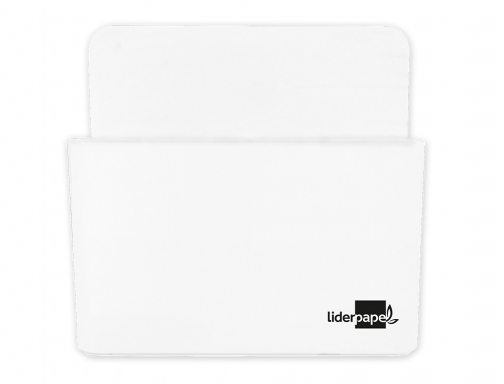 Cubilete portalapices Liderpapel blanco opaco plastico magnetico 125x75x40 mm 163568, imagen 2 mini