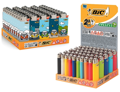 Encendedor Bic mini j-25 colores surtidos 807971, imagen 2 mini