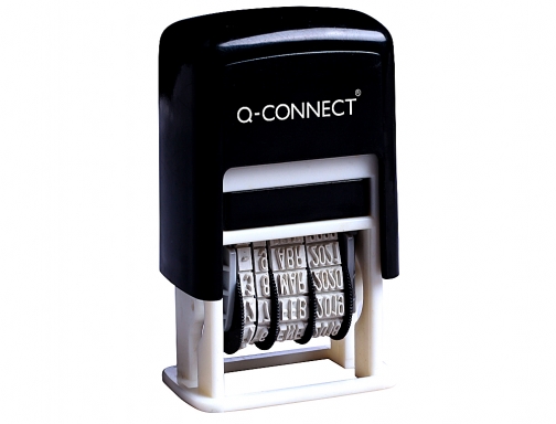 Fechador Q-connect entintaje automatico 4 mm color negro KF14526, imagen 2 mini