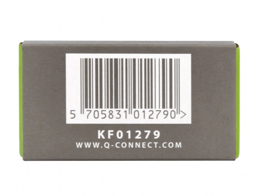 Grapas Q-connect n 22/6, 24/6, cobreadas caja de 1000 unidades KF01279, imagen 4 mini