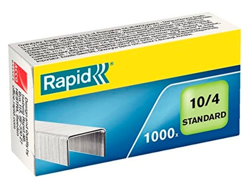 Grapas Rapid 10 4 mm galvanizada caja de 1000 unidades 24862900, imagen 2 mini