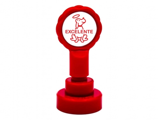 Sello Artline emoticono excelente color rojo 22 mm diametro 11701, imagen 2 mini