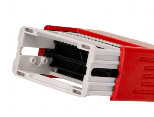 Sello entintado automatico Q-connect pagado almohadilla 14x38 mm color rojo KF03674, imagen 5 mini