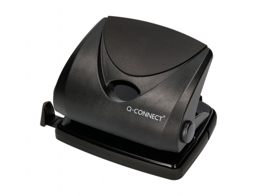 Taladrador Q-connect KF01234 negro abertura 2 mm capacidad 20 hojas, imagen 5 mini