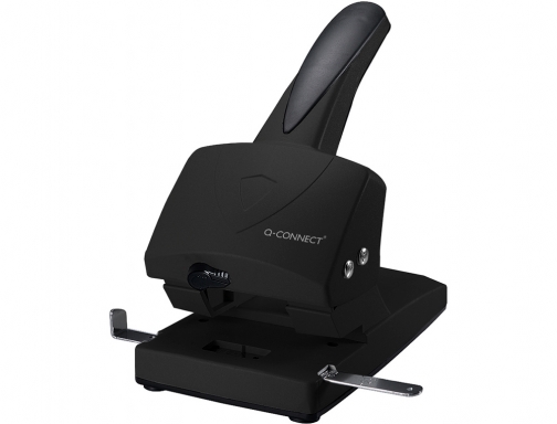 Taladrador Q-connect KF01237 negro abertura 6,5 mm capacidad 65 hojas, imagen 2 mini