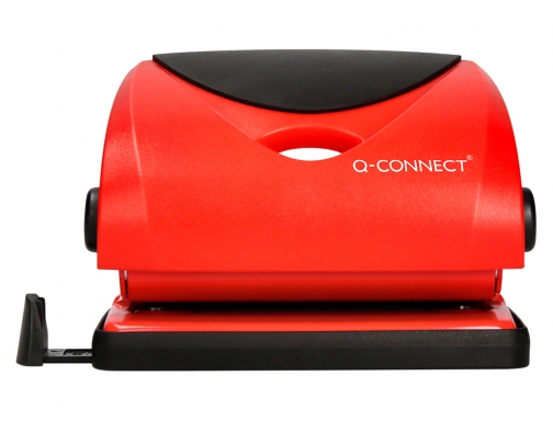 Taladrador Q-connect KF02156 rojo abertura 2 mm capacidad 20 hojas, imagen 3 mini