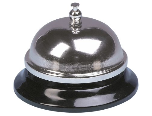 Timbre recepcion Qconnect de metal 85x55 mm KF01293, imagen 2 mini