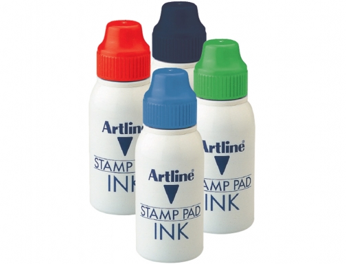 Tinta tampon Artline azul bote 50 cc 50 CC-A, imagen 2 mini