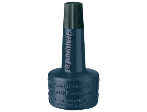 Tinta tampon Pelikan negro bote 28 ml 351197, imagen 2 mini