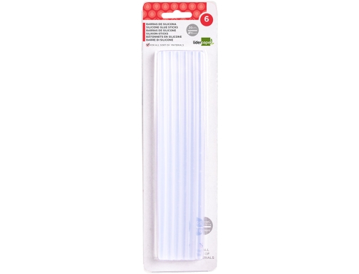 Barra termofusible cola silicona 11 mm de diametro x 200 mm, Pack 6 uds, imagen 2 mini