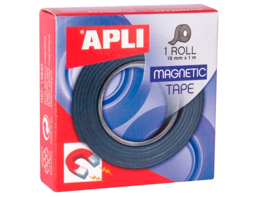 Cinta adhesiva Apli magnetica 19mm x 1m 13830, imagen 2 mini