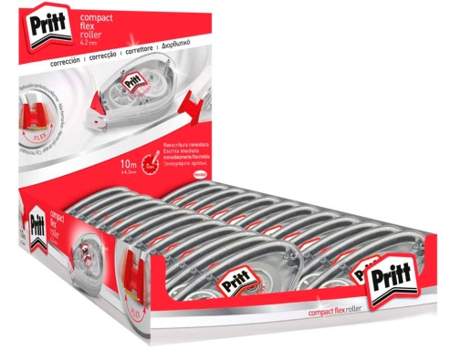 Corrector Pritt roller compact flex 4,2 mm x 10 mt 2683113, imagen 2 mini