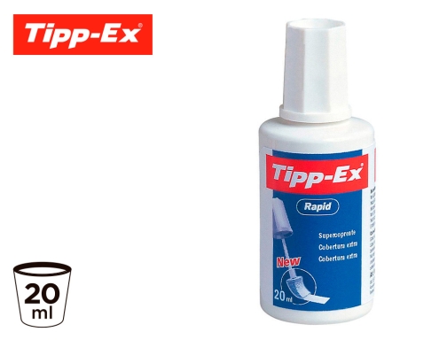 Corrector Tipp-ex aplicador espuma bote 20 ml 8859925, imagen 4 mini