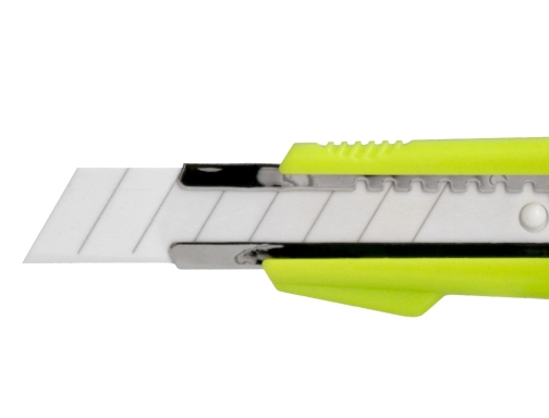 Cuter Qconnect plastico ancho con guia de metal cuchilla ceramica 18 mm KF17106, imagen 5 mini