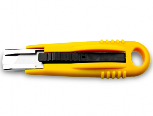 Cuter Q-connect KF14624 de seguridad con cuchilla retractil, imagen 2 mini