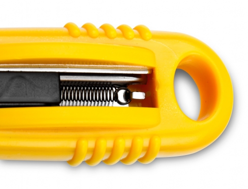 Cuter Q-connect KF14624 de seguridad con cuchilla retractil, imagen 4 mini