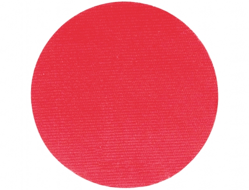 Disco de cierre Plico velcro autoadhesivo 20 mm diametro color rojo caja 13336, imagen 2 mini