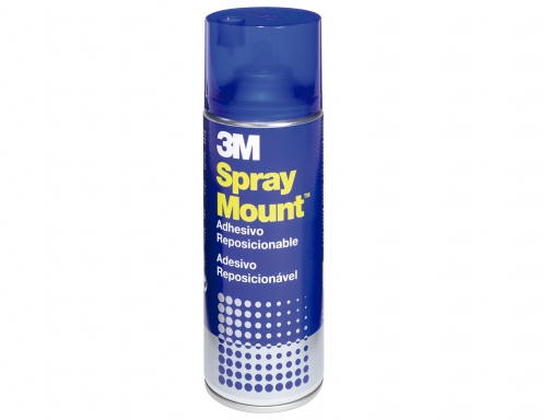 Pegamento 3m spray mount adhesivo reposicionable por tiempo limitado bote de 200 YP208060506, imagen 2 mini