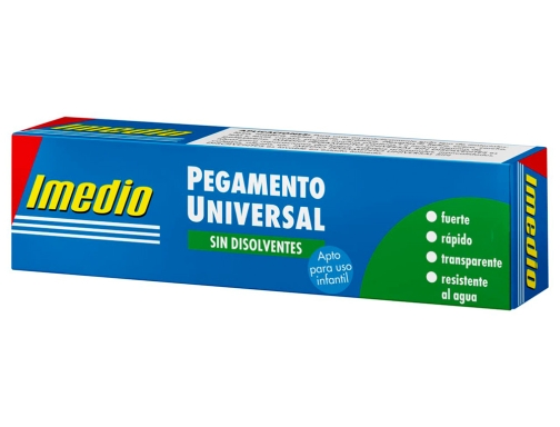 Pegamento Imedio universal sin disolventes transparente banda azul 35 ml 7001494 (65801), imagen 3 mini