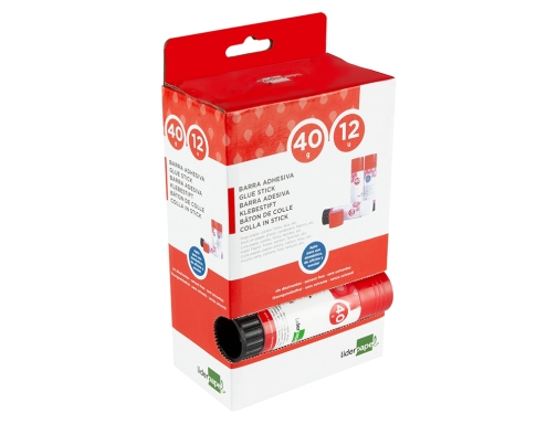 Pegamento Liderpapel en barra 40 gr unidad 28011, imagen 3 mini