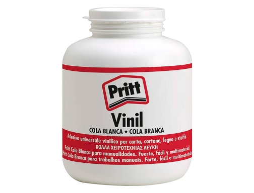 Pegamento cola vinilica Pritt blanca bote de 1000 gr 1869962, imagen 3 mini