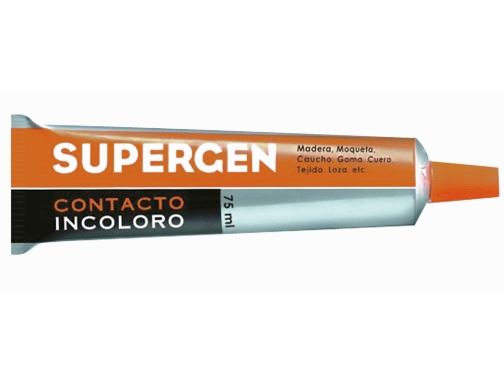 Pegamento Supergen contacto incoloro 75 ml unidad 62601-00000-05, imagen 2 mini