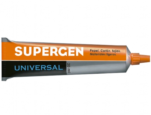 Pegamento Supergen universal transparente 20 ml unidad 62602-00000-01, imagen 2 mini